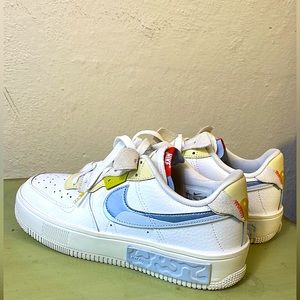 NIKE Airforce 1 - Multi Colored - Size 9.5 US Women